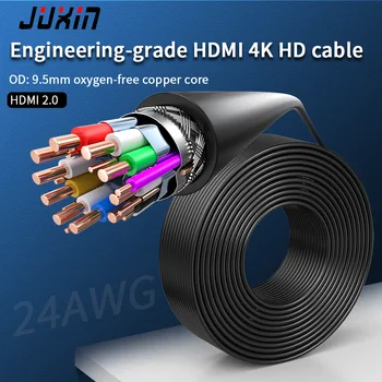 HD-cablu 4k de înaltă definiție cablu compatibil HDMI 2.0 inginerie fir încorporat țeavă de cabluri DIY sudare 19-core cupru pur