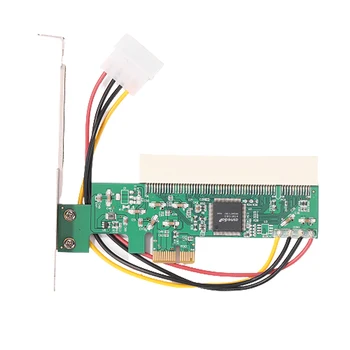 PCI Express X1 la PCI Express X16 Expansiune Riser Card ASM1083 Chipset-ul PCI-E Convertor Adaptor de Carduri cu 4 Pini Conector de Alimentare