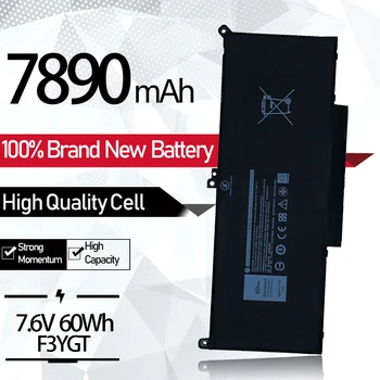 F3YGT Baterie Laptop Pentru DELL Latitude 12 7000 7280 7480 E7290 E7380 E7390 E7480 E7490 DM3WC 0DM3WC 2X39G 7.6 V 60Wh 7900mAh Noi