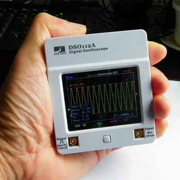 Osciloscopio DSO 112A TFT Touch Screen Osciloscop Digital Portabil Mini Interfata USB 2MHz 5Msps oscyloskopy osciloscop