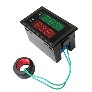 1buc DL85 80-300V 200-450V 0-99.9 200A AC Digital de Tensiune Ampermetru de Curent Tester Metru Voltmetru Dual Display Rosu verde Albastru LED