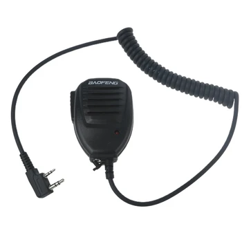 Rezistent la apa 2 Pin Difuzor Microfon Walkie Talkie pentru baofeng UV-5R BF-888S 2 Mod de Radio E8BE