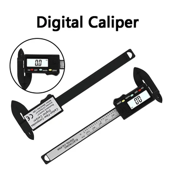 Electronice Digitale Șubler cu Vernier 0-100mm Mini Etrier Instrument de Măsurare pentru Tamplarie/Bijuterii Calibre de Măsurare Digitale Conducător