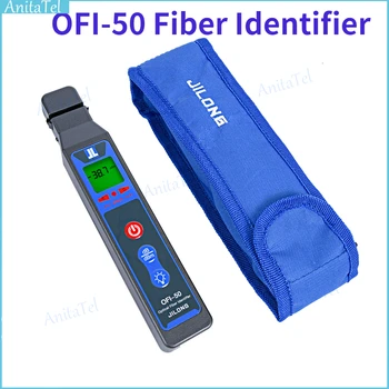 JILONG OFI-50 de Fibra Optica de Identificare a UNUI Dispozitiv de Inspecție Optică FTTH Recunoașterea Tester Multi-in-one de Fixare Detector de Fibre