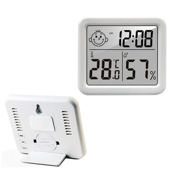0,8 mm Digital Termometru Higrometru Interior Cameră Electronice de Temperatură și Umiditate Metru Senzor de Ecartament Statie Meteo Pentru Acasa