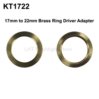 KT1722 17mm (Int) 22mm (Ext) Inel de Alamă Driver Adaptor